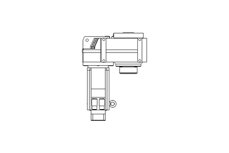 Gear servo motor