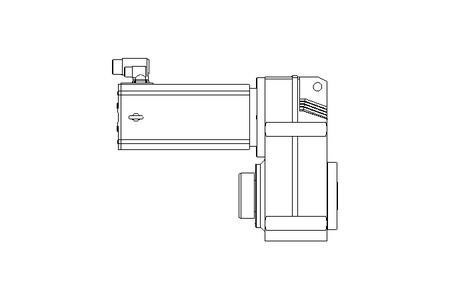 Flachgetriebemotor 31 Nm