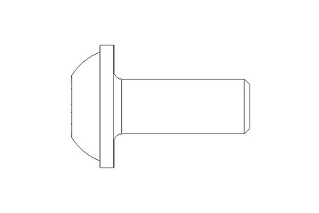 Vis M4x10 A2 ungenormt