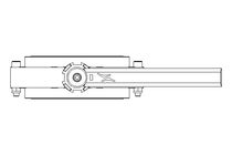 Butterfly valve B DN100 OVO MA H