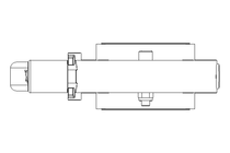 Butterfly valve B DN050 OVO MA H