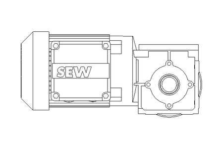 Getriebemotor 0,18kW 50 1/min