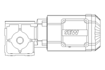 Motorreductor ortogonal 0,55kW 50 1/min