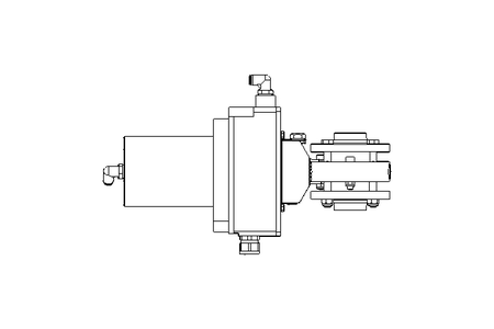 Butterfly valve BR DN040 FVF NC E