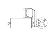 Butterfly valve BR DN040 FVF NC E