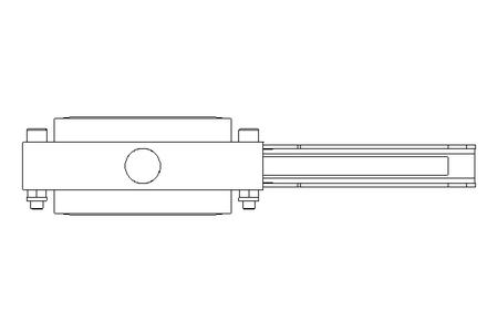 Butterfly valve B DN065 OVO MA F