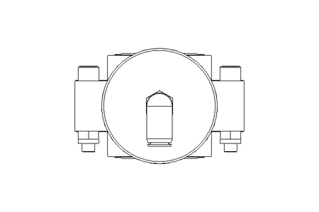 Scheibenventil B DN025 OVO NC F