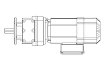 Spur gear motor 0.55kW 48 1/min