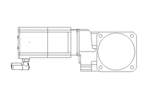 Helical-bevel gearmotor 25.5 Nm