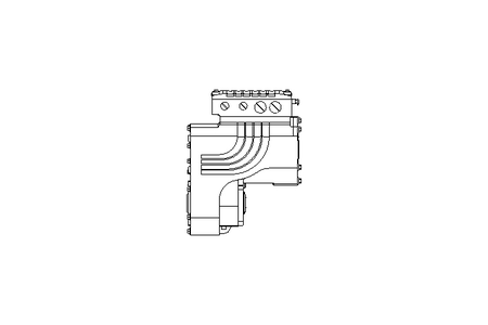 Flat gear servo motor 197 Nm