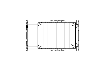 Flat gear servo motor 197 Nm