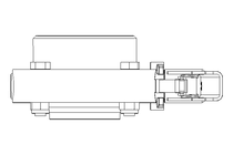 Butterfly valve B DN050 WVM MA F