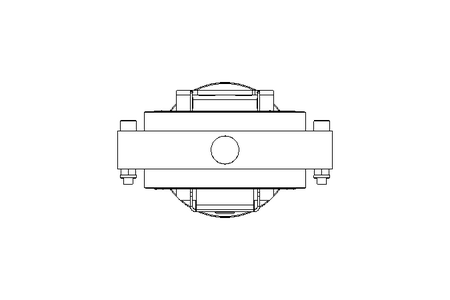 Butterfly valve B DN080 OVO NC V