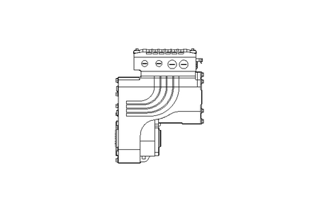 Flat gear servo motor 89 Nm