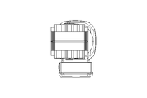 Motorreductor ortogonal 0,37kW 26 1/min