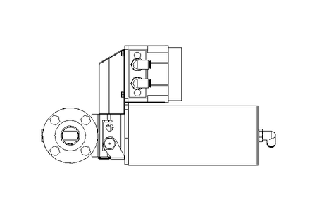 Butterfly valve BR DN025 FVF NC E