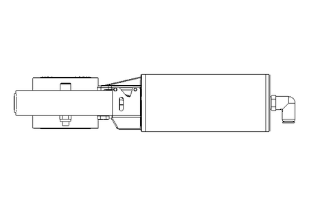 Válvula borboleta B DN040 OVO NC V