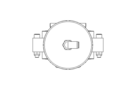 Butterfly valve B DN065 OVO NC V