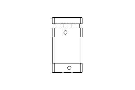 Double-acting cylinder