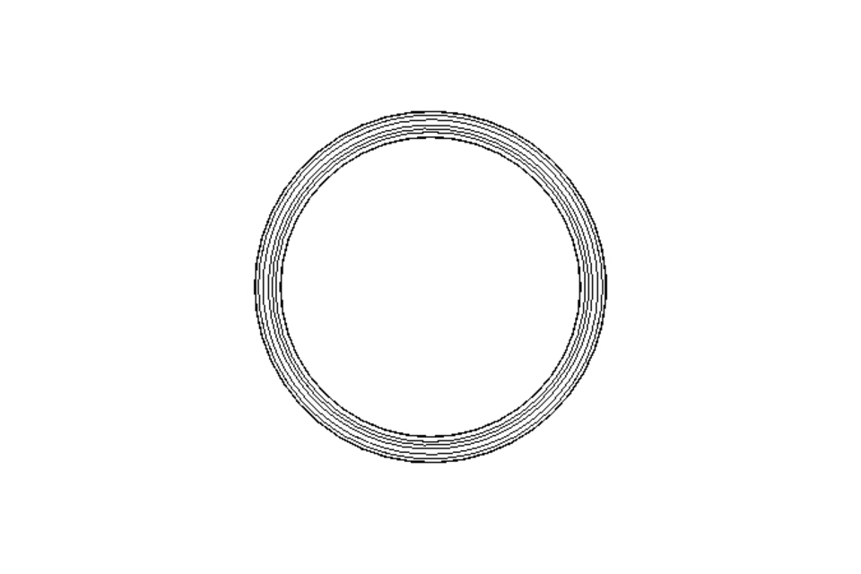 Grooved ring RS01A 48x56x7 PUR