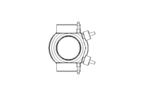 Клапан с двойным уплотнением D DN150