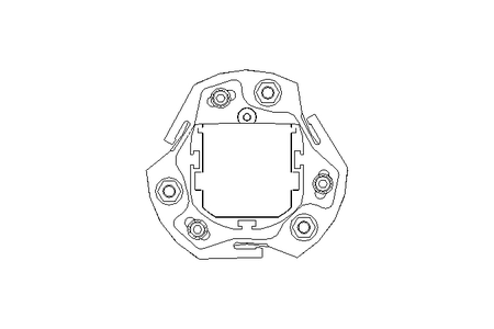 Coluna para barreira de luz de seguranca