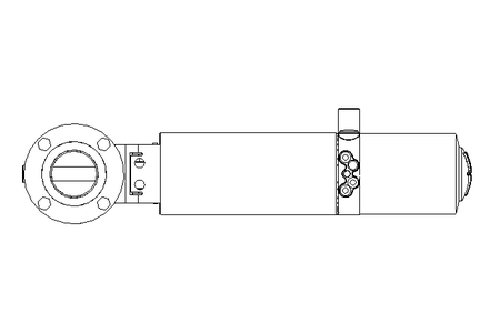 Butterfly valve B DN050 FVF NC E