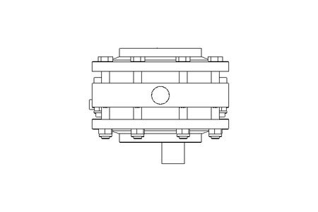 Válvula borboleta B DN080 FVF NC E