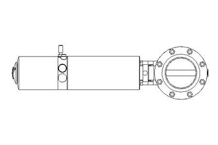 Butterfly valve B DN080 FVF NC E