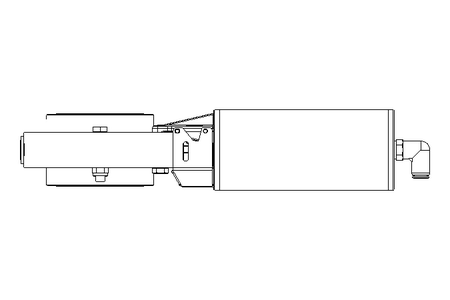 Дисковый клапан B DN050 OVO NC F D16