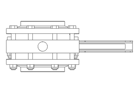 Scheibenventil B   DN080 FVF MA F