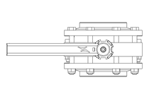 Scheibenventil B   DN080 FVF MA F