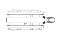 Valvola a farfalla B DN100 FVF MA F