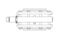 Valvola a farfalla B DN100 FVF MA F