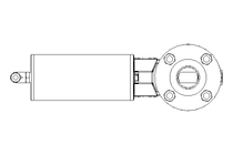 Scheibenventil B DN025 FVF NC F