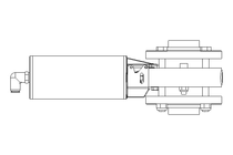 Scheibenventil B DN040 FVF NC F