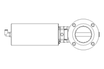 Butterfly valve B DN065 FVF NC F