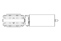 Válvula borboleta B DN100 FVF NC F