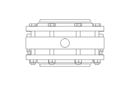 Válvula borboleta B DN100 FVF NC F