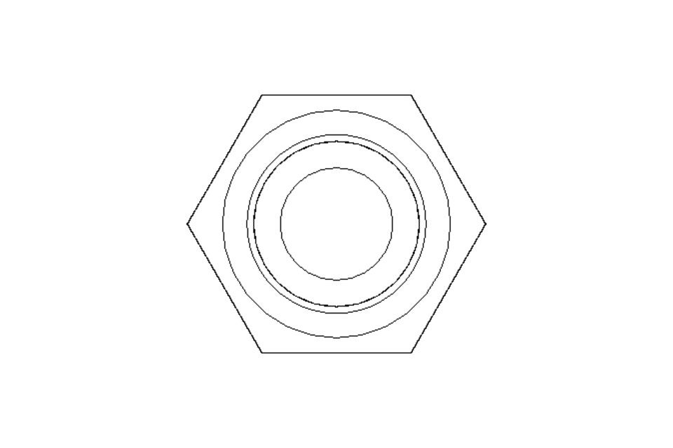 Hexagon screw M5x16 A2 70 ISO4017-KLR