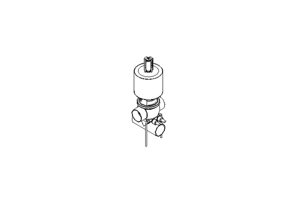 Double seal valve D DN100 1368 NC E