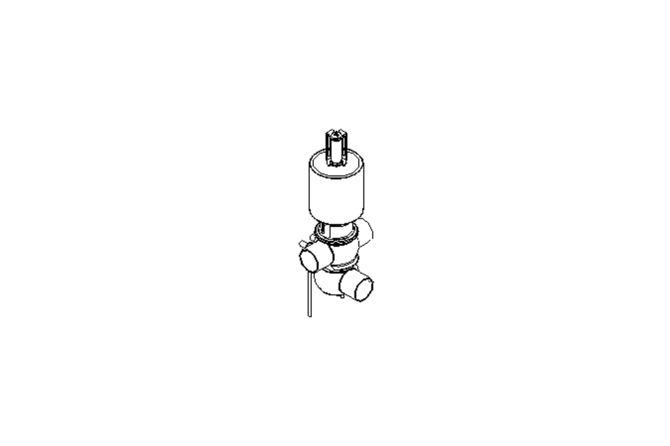 Double seal valve D DN080 136 NC E