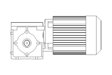 Motor redutor 0,12kW 198 1/min