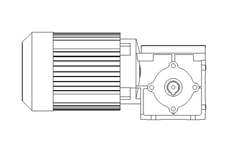 Motor de engren. angular 0,12kW 198