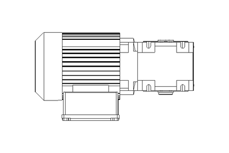 Right-angle geared motor 0.12kW 198