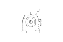 Helical gear servo motor 35 Nm