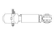 Butterfly valve B DN040 FVF NC E