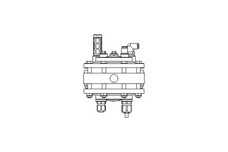 Butterfly valve B DN080 FVF NC E