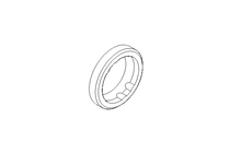 Wiper ring 15x21.6x5 FKM
