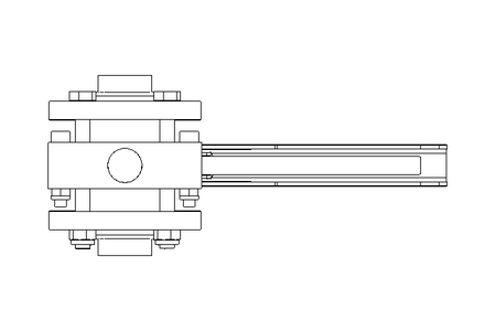 Scheibenventil B DN025 FVF MA V